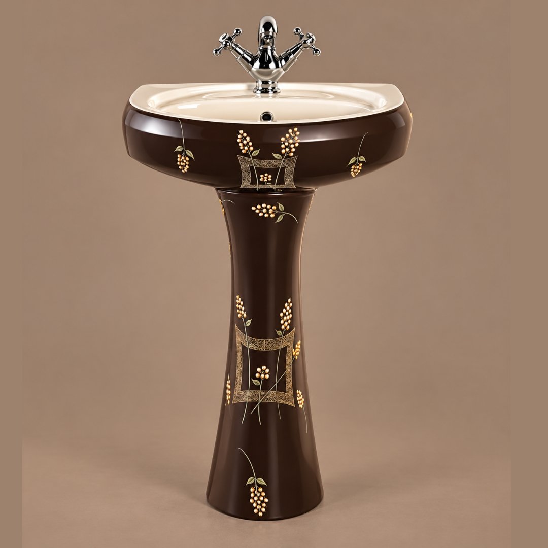 Sonet RP- 1041, washbasin with pedestal (view 2)
